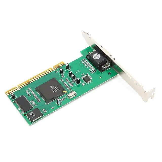 Alt view image 3 of 5 - Tbest 8MB Graphics Card,Graphics Card VGA PCI 8MB 32Bit Desktop Computer Accessories Multi Display for Rage XL