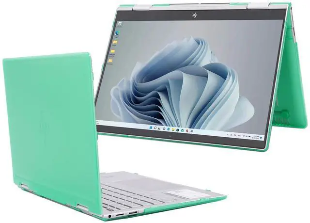 Main image of mCover Case Compatible ONLY for 2023-2024 13.3" HP Envy x360 13-BF0000 Series 2-in-1 Convertible Notebook Computers (NOT Fitting Any Other HP Models) - Green