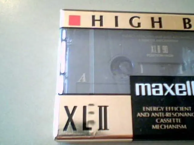 Alt view image 3 of 5 - Maxwell XLII90 High Bias one cassette, 90 minutes Recording IEC Type II High