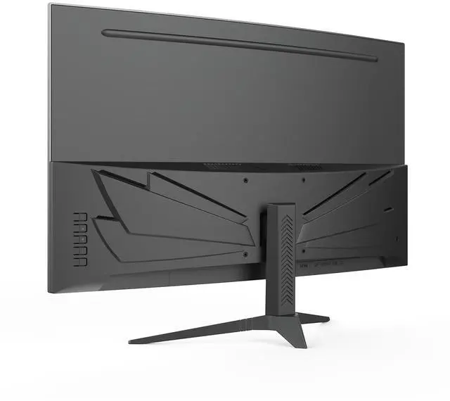 Alt view image 3 of 5 - CRUA 27" Curved Gaming Monitor, 2k QHD(2560*1440P) VA Screen, 1800R, 165Hz/180Hz Computer Moniter, Supports AMD Freesync, 120% sRGB, Built-in Speakers, Wall Mountable Installs(HDMI 2.0/DP 1.4)-Black
