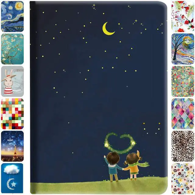 Main image of DuraSafe Cases for iPad PRO 11 Inch 2 2020 3 2021 [ PRO 11 2nd 3rd ] A2377 A2459 A2301 MHMT3LL/A MHMU3LL/A Smart Auto Sleep Wake Adjustable Viewing Angle Stand Printed Flip Cover - Night Sky