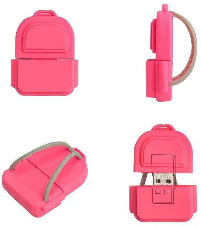 Leizhan 5 x 8GB Cute Backpack USB Flash Drive, Cartoon Backpack Shape ...