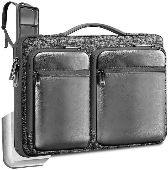 Main image of ZINZ Laptop Case 15 15.6 16 inches Sleeve Slim Briefcase Spill-Resistant Handbag for Most Popular 15" 15.6" 16" NotebooksG01Y03