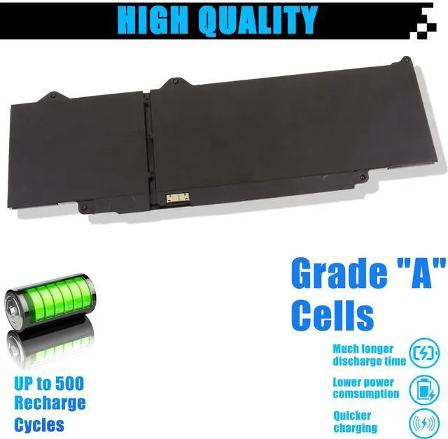 Alt view image 5 of 5 - AOMKA JTG7N Laptop Battery Replacement for Dell Latitude 3440 3540 P28F P28F004 P170G P170G001 P37G P37G004 P169G P169G001 Series 0JTG7N 0542WP R73TC DR02P GTG7N KDM9P GRWKG 2X1V9 42Wh 3500mAh 11.4V