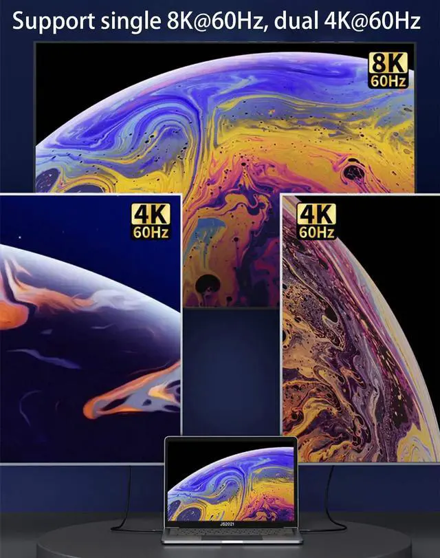 Alt view image 5 of 5 - 4FT Thunderbolt 4 Cable(Active), Support 40Gbps Data Transfer, 8K Display, 100W Charging USB C to USB C Cable for iPhone 15,Thunderbolt 3 cable,USB4/3,iPad Pro,MacBook,Docking Station[Intel Certified]