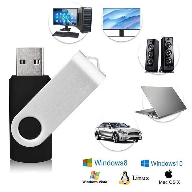 Alt view image 2 of 5 - 32GB Flash Drive 10 Pack USB Flash Drive 32 gb UBIOER Thumb Drive Memory Stick Pen Drives Jump Drive for Data Storage, File Sharing USB 2.0, 10 Colors (32G)