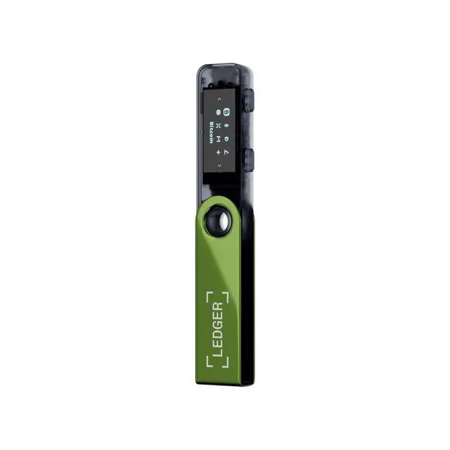 Alt view image 3 of 5 - Ledger Nano S Plus (Oxidate Green) : The Perfect Entry-Level Hardware Wallet to securely Manage All Your Crypto and NFTs (for Desktop or Android only)