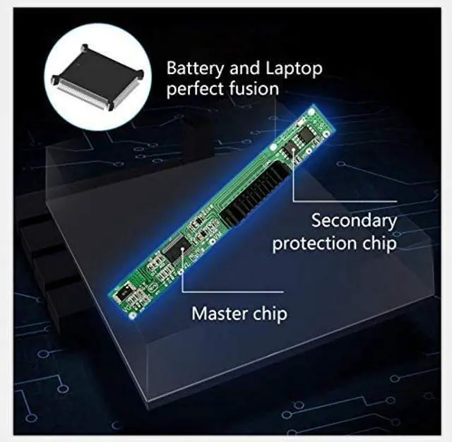 Alt view image 4 of 5 - Fancy Buying MU06 MU09 Laptop Battery for HP Spare 593553-001 593554-001 636631-001 584037-001 593550-001 593562-001 Compaq Presario CQ42 CQ56 CQ57 CQ62 Pavilion G7 G6 G4 DM4