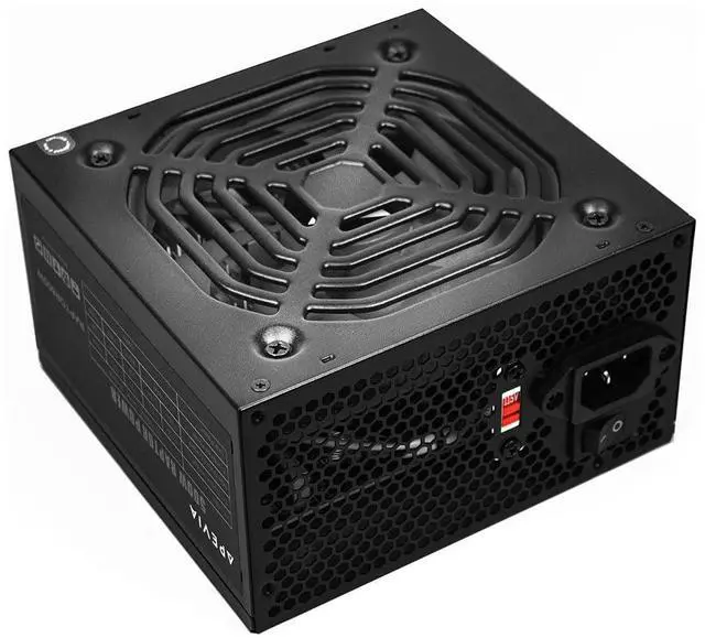 Main image of Apevia RAPTOR500W Raptor 500W ATX Power Supply with 120MM Black Fan