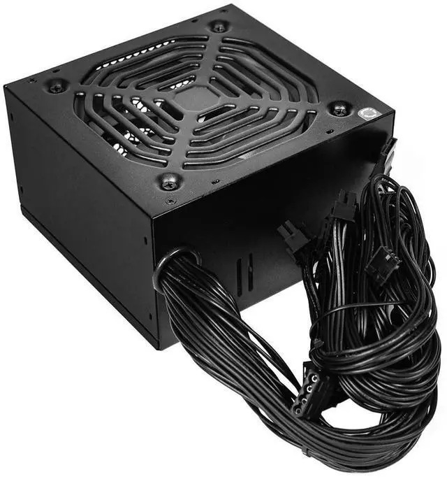 Alt view image 2 of 5 - Apevia RAPTOR500W Raptor 500W ATX Power Supply with 120MM Black Fan