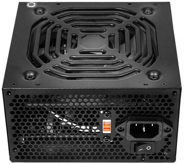 Alt view image 3 of 5 - Apevia RAPTOR500W Raptor 500W ATX Power Supply with 120MM Black Fan