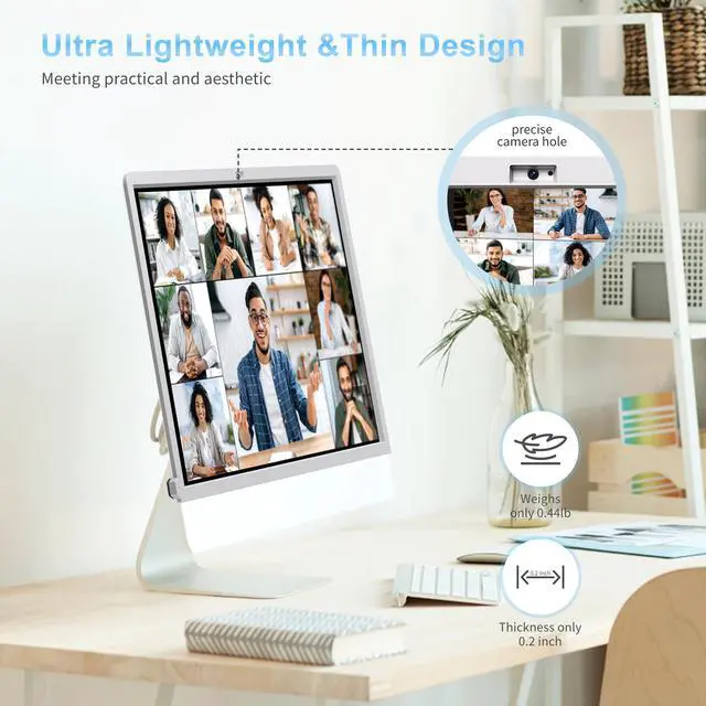 Alt view image 4 of 5 - Keenhot Trackpad Touchscreen Frame for iMac, High-Precision Touchpad Support Multi-Gesture, Ultra Slim Touch Screen Activator for 24-inch iMac M1, M3, M4(Stylus Pen Included)