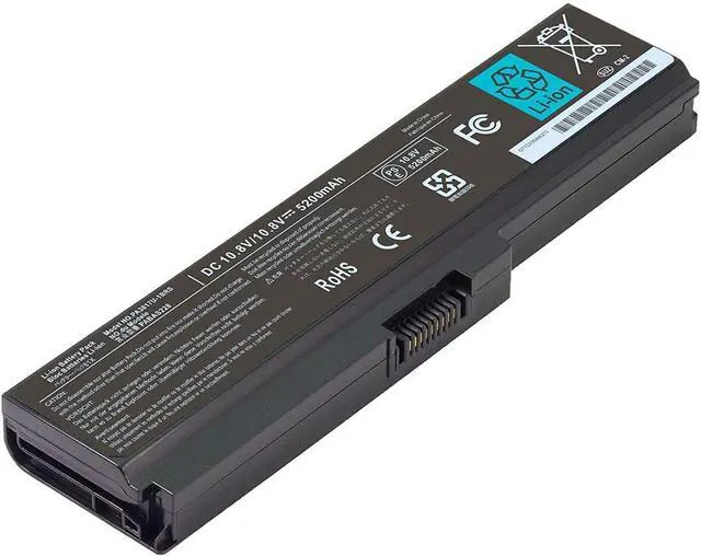 Alt view image 3 of 5 - PA3817U-1BRS PA3817U PA3816U-1BRS Laptop Battery Replcement for Toshiba Satellite C655 C675 C675D L645 L645D L655 L655D L675 L675D L745 L755 L755D P745 P755 P775 M645 A660 A655 Series(10.8V 48.8wh)