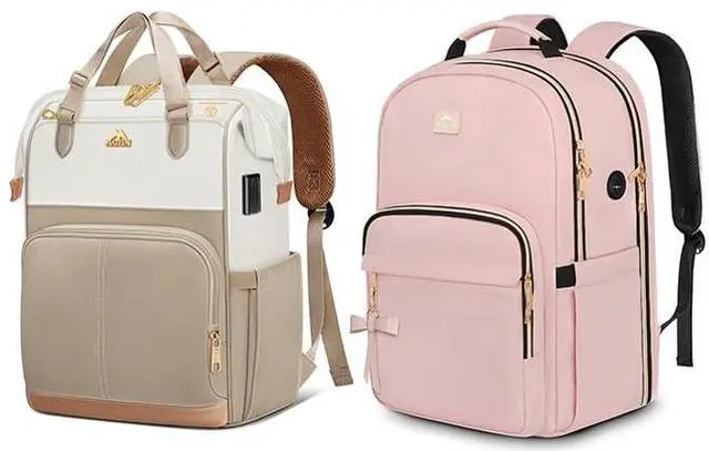 Main image of MATEIN Anti Theft Laptop Backpack for Women, 15.6 Inch College Travel Backpack with Theftproof Zippers & RFID Pocket, Large Water Resistant Work Computer Bag for Nurse College