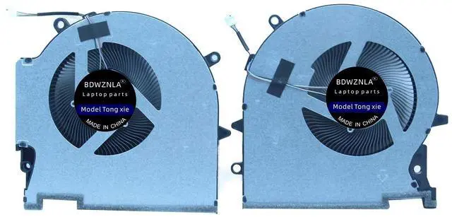 Alt view image 2 of 5 - BDWZNLA Compatible CPU +GPU Cooling Fan for HP OMEN 17 17-CK 17-CM Plus 17-ck0054TX Series TPN-Q266 EG75091S1-C170-S9A M78888-001 EG75091S1-C180-S9A M78889-001 K17061 DC12V 12W