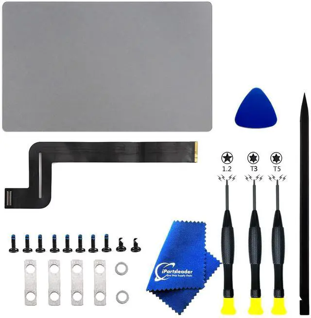 Main image of iPartsleader Trackpad with Flex Cable Compatible for MacBook Pro Retina 13.3" A2289 Touchpad Replacement and Tool kit EMC 3456 Early 2020 (Space Grey)