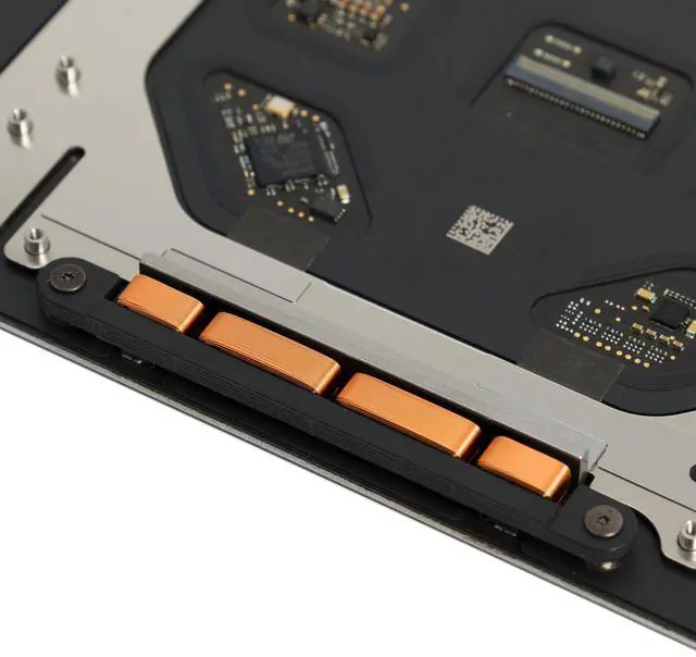 Alt view image 4 of 5 - HAWSON A2289 Trackpad Replacement for MacBook Pro 13.3 inch Retina A2289 Trackpad Touchpad with Cable 2020 Year (Silver)