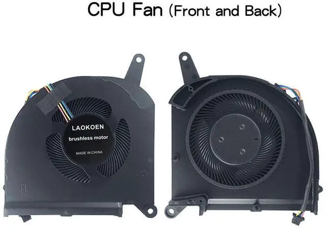 Alt view image 5 of 5 - New Replacement Cooling Fans for Gigabyte Aero 15 OLED OLEC 17 HDR XD XA RP77 RP75W RP75XA RP77XA for Aorus 15G 17G YB XB WB KB SB YC XC YD XD KD Aorus15G WB P/N: PLB07010S12HH DC 12V