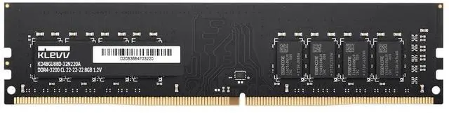 Main image of KLEVV DDR4 8GB (1x8GB) 3200MHz CL22 1.2V UDIMM Desktop Ram Memory SK Hynix Chip (KD48GU880-32N220A)