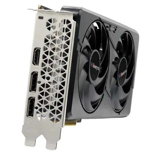 Alt view image 5 of 5 - SRhonyra GTX 1060 3GB Graphics Card 192 Bits GDDR5 PCIe 3.0 x16 Slot 6-Pin PCIe Cable Connector for Gaming Desktop PC Dual Slot Width 2*DP, 1*HDMIDisplay Ports