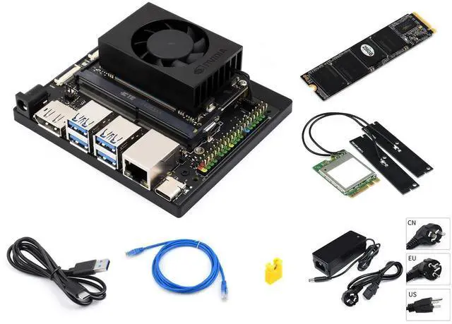 Main image of Waveshare Jetson Orin NX AI Development Kit for Embedded and Edge Systems, with 16GB Memory Jetson Orin NX Module