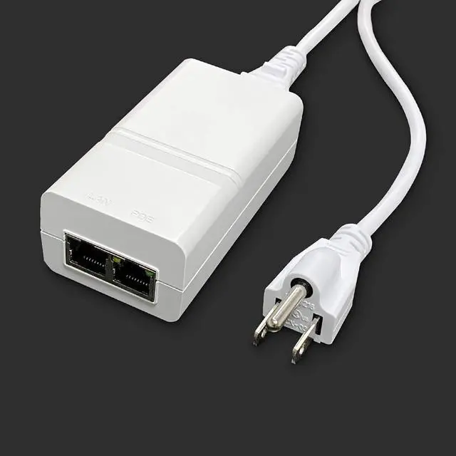 Alt view image 5 of 5 - Gigabit PoE Injector 48V 15W, Single Port PoE Power Injector for IP Camera, Wireless Access Point, IP Phones, EN15GF