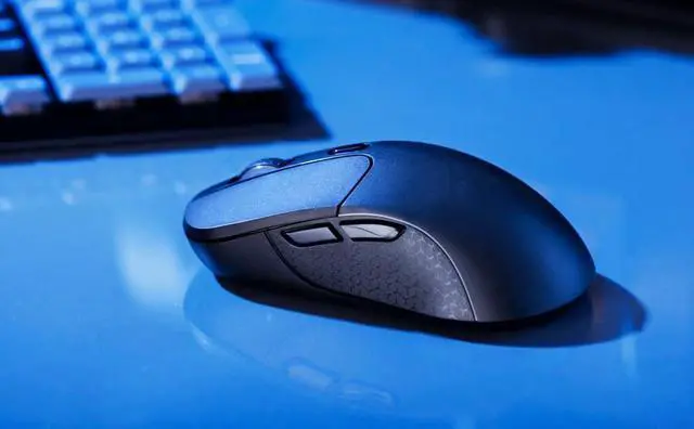 Alt view image 5 of 5 - Keychron M3 Wireless Gaming Optical Mouse, Tri-Mode 2.4 GHz/Bluetooth 5.1/Wired, PixArt PAW 3395 Sensor, 4000Hz Polling Rate, 79g Lightweight Programmable Macro Button for Windows PC/Mac - Black