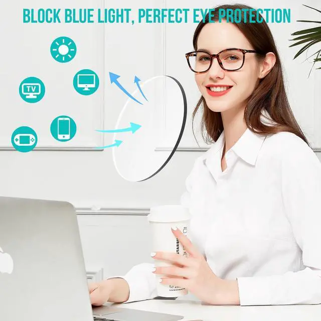 Alt view image 4 of 5 - WEMOOTANTS 4 Packs Large Reading Glasses 3.0 for Women Blue Light Blocking Readers 3.00 for Gaming Computer Phone 1.0 1.25 1.5 1.75 2.0 2.25 2.5 2.75 300 3.5 4.0 (Brown Tortoise)