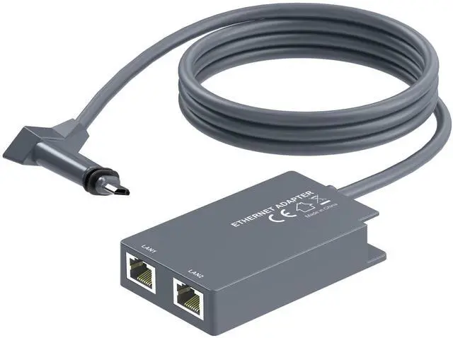 Main image of Starlink Ethernet Adapter for Starlink Gen2 Wired External Network,Dual Ports Starlink Gen2 Ethernet Adapter Up to 1 Gbps High-Speed Ntworking