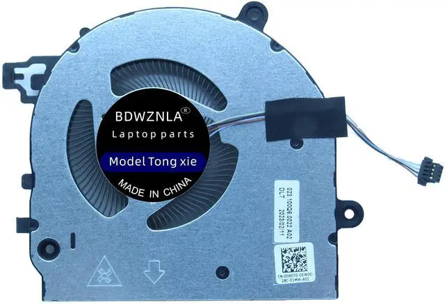 Main image of BDWZNLA Replacement New Laptop Cooling Fan for DELL Latitude 5330 Series 0090TD 090TD EG50040S1-CS31-S9A CN-0090TD-DEW00-2BC-01MW-A01 DC5V Fan