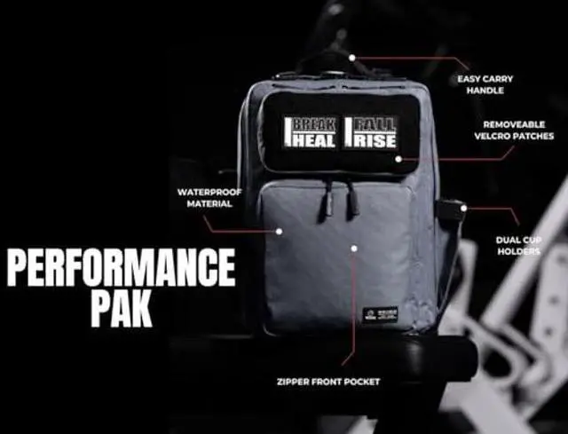 Alt view image 4 of 5 - WOLFpak 15L Slim Tactical Gym Backpack - Durable 1000D Waterproof Oxford Material | Minimalist Daypack w/Laptop Pocket & Dual Cup Holders | Great for Travel & Everday Carry | (Alpha Black)