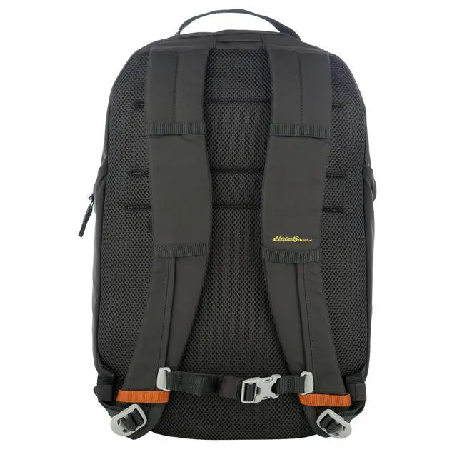 Alt view image 3 of 5 - Eddie Bauer 26L Venture Backpack, Hydration and Laptop Compatible Daypack, Carbon Black