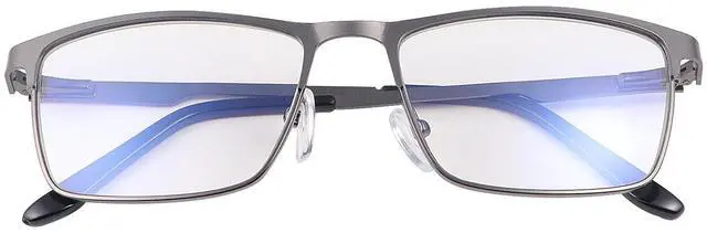 Main image of PEEPAI Blue Light Blocking Glasses UV400 Anti Eyestrain Computer Gaming Blue Light Screen Blocker Metal Eyewear for Men Women