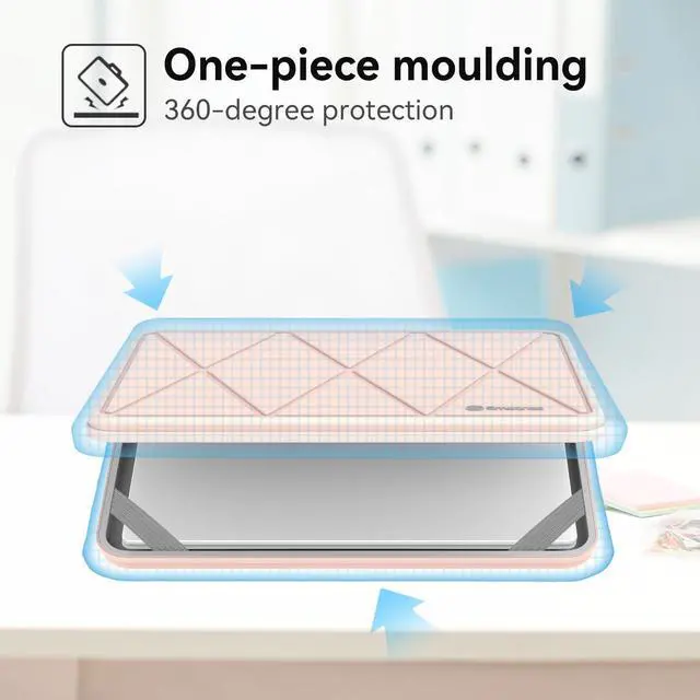 Alt view image 2 of 5 - Smatree Hard EVA Protective Sleeve Case Compatible for 16.2 inch MacBook Pro M4 2024/2023/2022/2021, for MacBook Pro M4/M3/M2/M1 Pro/Max, for A2991/A2780/A2485 Sleeve, Pink (X8283P)