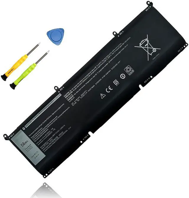Main image of TAICROWNE 56Wh 8FCTC Replacement Laptop Battery for Dell Alienware M15 R3 R4 M17 R3 R4 XPS 15 9500 Inspiron 15 7510 16 5620 Vostro 16 7620 15 7510 Series 69KF2 P8P1P 70N2F M59JH DVG8M 4650mAh 11.4V