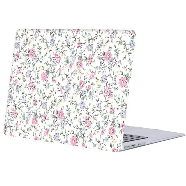 Alt view image 2 of 5 - FFBOFFC Hard Shell Compatible with MacBook Pro 16 Inch Case 2020 2019 Release Model A2141 with Touch Bar Touch ID, Plastic Protective Laptop Cover Case with Keyboard Skin, Pink Tiny Flowers