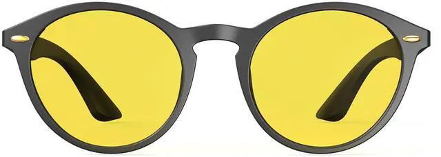 Main image of Bloomoak 99.9% Blue Light Blocking Reading Glasses, Classic Computer Readers, Relieve Eye Fatigue, Improve Sleep, for Screens (Yellow Lens - Daytime Protection, 3, x)