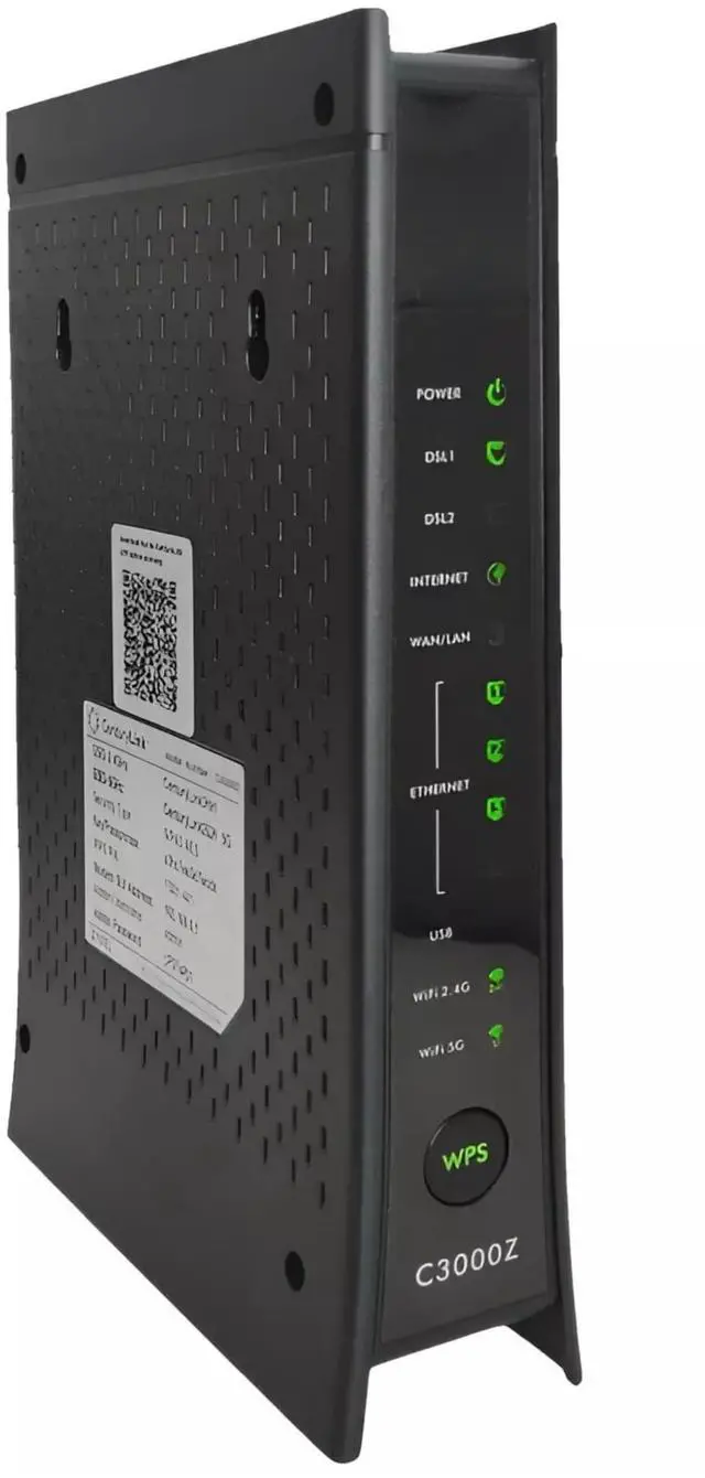 Main image of Generic C3000Z Modem | CenturyLink Compatible | Dual-Band 802.11n/ac WiFi Router | UMEC UP0251M-12PA AC Adapter Included OEM Packaging