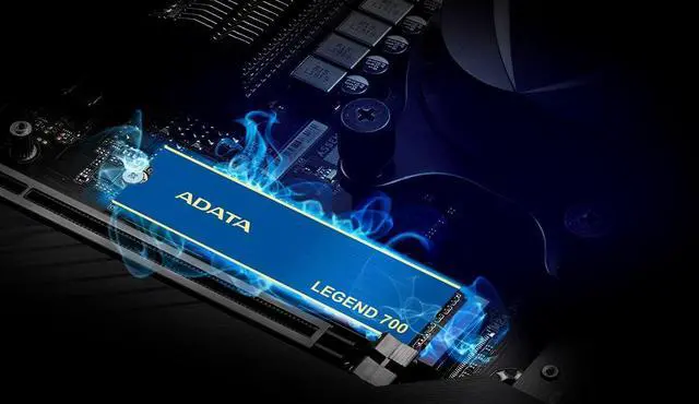 Alt view image 2 of 3 - ADATA 512GB M.2 Solid State Drive Legend 700 (PCIe Gen 3.0 x4/NVMe 1.3)