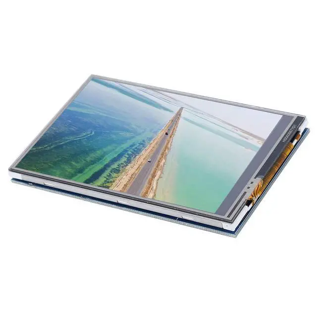 Alt view image 2 of 5 - fosa1 3.5 inch RPi Display, resistive Touch Monitor, Monitor Display with Touch Pen, LCD Touch Panel, optoelectrical displays, Consumer Electronics for 3B
