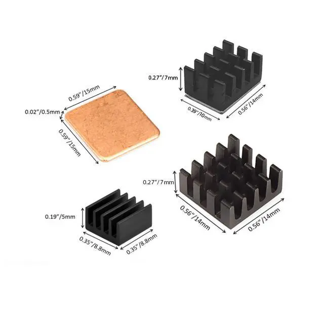Alt view image 5 of 5 - Raspberry pi 4 Fan Heatsink kit
