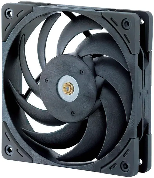 Alt view image 2 of 5 - Scythe Grand Tornado 120 PWN Full-LCP Made Industry-Level Low-Noise Quiet Computer Case Fan, 120mm x 25mm, Magnetic Fluid Dynamic Bearing, 4-Pin Connector (3000RPM, 3)