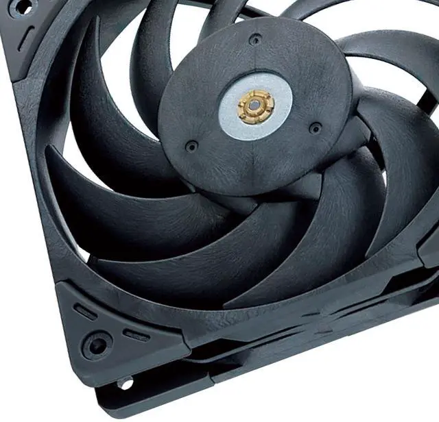 Alt view image 4 of 5 - Scythe Grand Tornado 120 PWN Full-LCP Made Industry-Level Low-Noise Quiet Computer Case Fan, 120mm x 25mm, Magnetic Fluid Dynamic Bearing, 4-Pin Connector (3000RPM, 3)