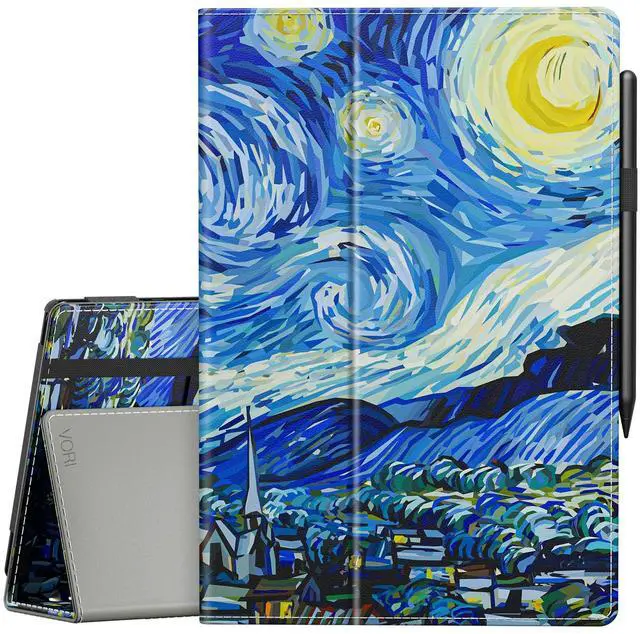 Main image of VORI Case for Amazon Kindle Fire Max 11 Tablet (13th Generation, 2023 Release), Slim Folding Stand Folio Cover with Auto Wake/Sleep & Hand Strap for All-New Fire 11 Max Tablet, Starry Night