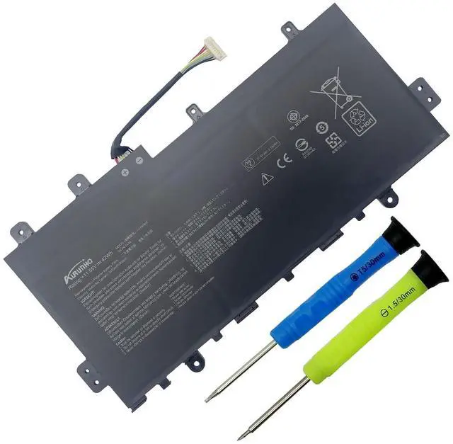 Main image of AURUNHO C31N1845 42Wh Laptop Battery Replacement for Asus Chromebook Flip C436FA C436FA-DS388T C436FA-DS599T C436FA-E10087 Series 0B200-03570000 11.55V