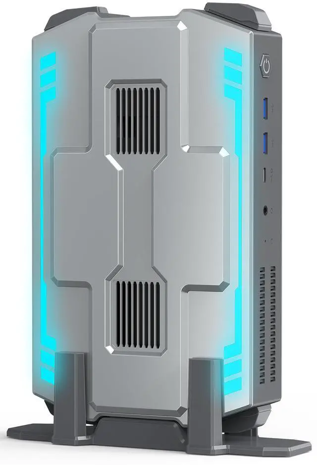 FUNYET Mini PC Gaming PC,Desktop Computer,Intel i7-12700H Processor 14 Cores 20 Threads (up to 5GHz),RTX 3050 12G Mini Tower Computer,32GB RAM 1TB SSD,Support 4K Display, Dual LAN,WiFi 5,BT 5.0,RGB