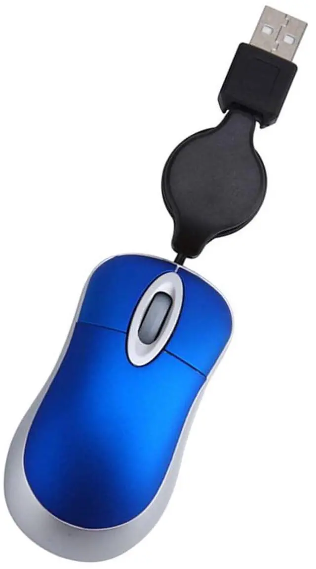 Alt view image 4 of 5 - Hemobllo Wired Mouse - 3 Pcs Mini Mouse for Laptop Retractable Travel Mouse Corded Mouse Wired Computer Mouse Small USB Optical Mouse Portable Mouse for Laptop PC