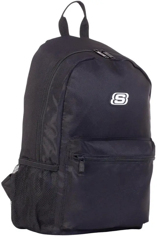 Alt view image 5 of 5 - Skechers Weekend 365 Travel Backpack for Women & Men  College Backpack, Laptop Bag, Multipurpose Back Pack (Black & White)