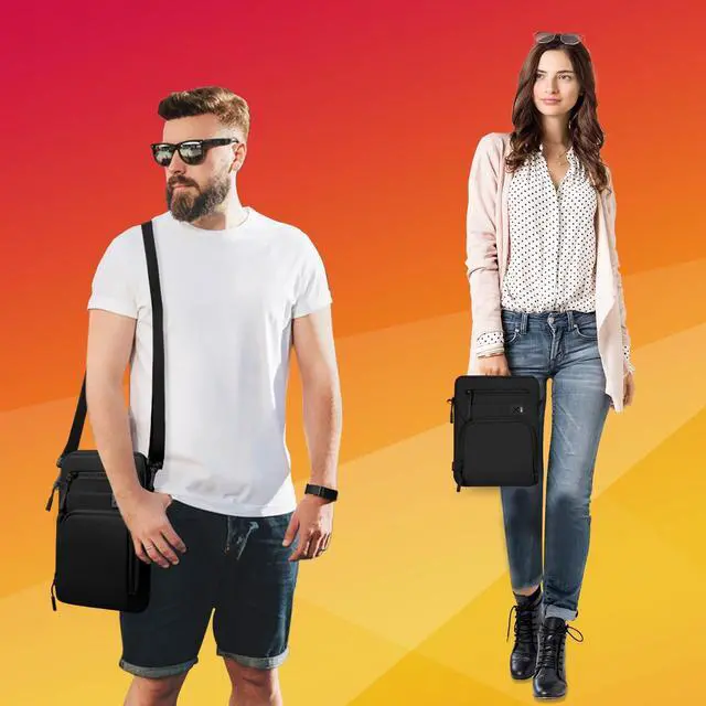 Alt view image 2 of 5 - 11 Inch Tablet Sleeve, Compatible with iPad Pro 11 (5th1st Gen, M4/M2/M1), 10.9" iPad Air (7th4th Gen, M3/M2), Microsoft Surface Go & Other 11" Tablets, Water-Resistant Case