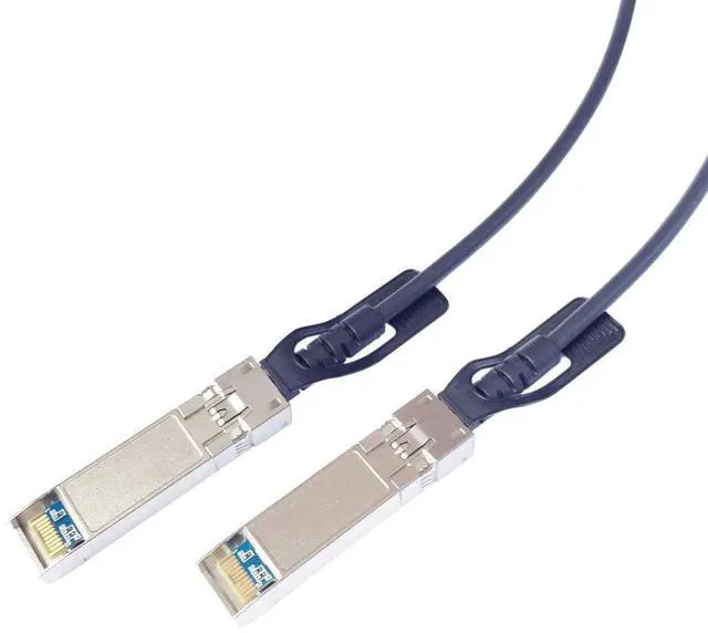 Alt view image 2 of 5 - 1M SFP+ DAC Cable, 10Gb SFP+ Storage Network Cable, Ethernet Copper Switch Cable, Compatible for Cisco SFP-H10GB-CU1M, Ubiquiti, D-Link, Juniper, Huawei, Mellanox, Mikrotik, Netgear, Supermicro